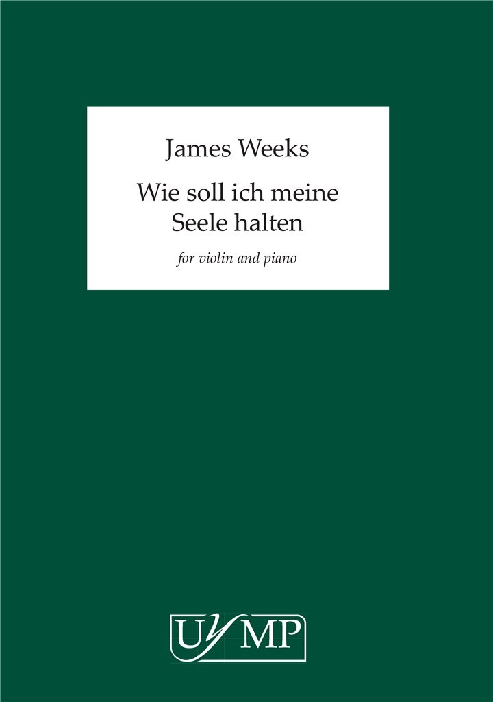 Wie soll ich meine Seele halten